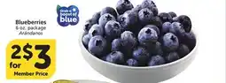 Albertsons Blueberries offer