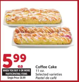 Vons Coffee Cake offer