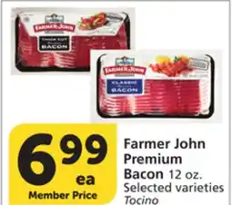 Vons Farmer John Premium Bacon offer