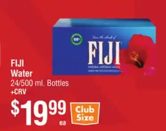 Smart & Final FIJI Water offer