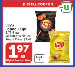 Vons Lay's Potato Chips offer