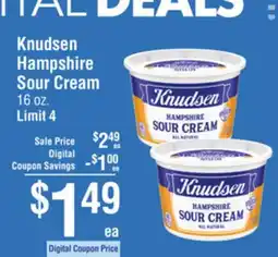 Smart & Final Knudsen Hampshire Sour Cream offer