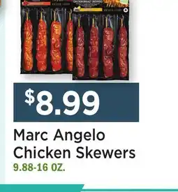Heinen's Marc Angelo Chicken Skewers offer