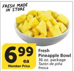 Vons Fresh Pineapple Bowl offer