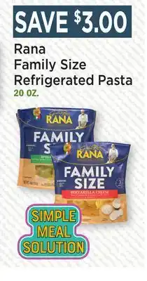 Heinen's Rana Family Size Refrigerated Pasta offer
