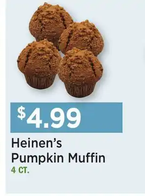 Heinen's Heinen's Pumpkin Muffin offer