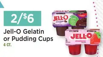 Heinen's Jell-O Gelatin or Pudding Cups offer
