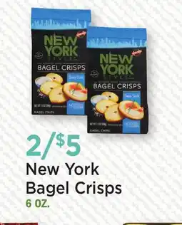 Heinen's New York Bagel Crisps offer