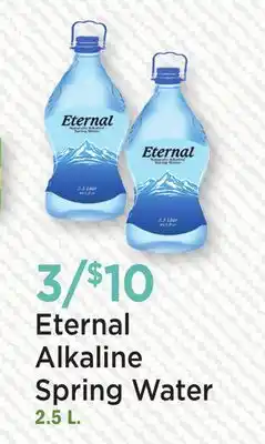 Heinen's Eternal Alkaline Spring Water offer