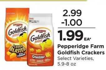 Food 4 Less Pepperidge Farm Goldfish Crackers offer