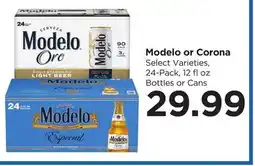 Food 4 Less Modelo or Corona offer