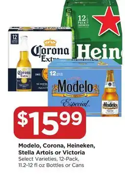 Food 4 Less Modelo, Corona, Heineken, Stella Artois or Victoria offer
