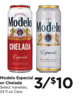 Food 4 Less Modelo Especial or Chelada offer