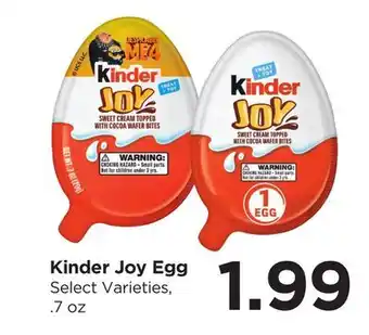 Food 4 Less Kinder Joy Egg offer
