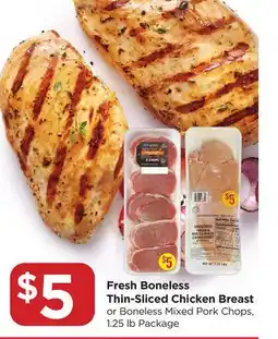 Food 4 Less Fresh Boneless Thin-Sliced Chicken Breast offer
