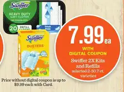 Mariano's Swiffer 2X Kits and Refills offer