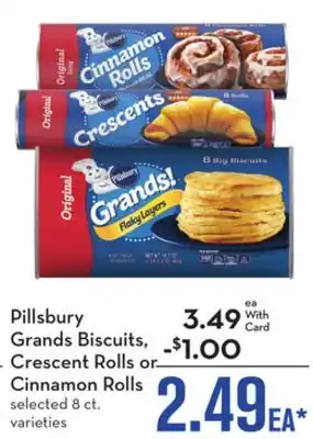 Mariano's Pillsbury Grands Biscuits, Crescent Rolls or Cinnamon Rolls offer