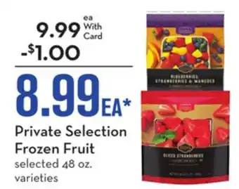 Mariano's Private Selection Frozen Fruit offer