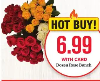 Mariano's Dozen Rose Bunch offer