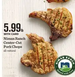 Mariano's Niman Ranch Center-Cut Pork Chops offer