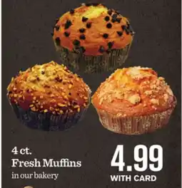 Mariano's 4 ct. Fresh Muffins offer