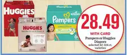 Mariano's Pampers or Huggies Diapers offer