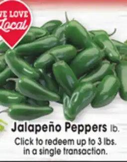 Jewel-Osco Jalapeño Peppers offer