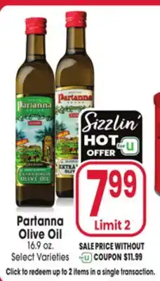 Jewel-Osco Partanna Olive Oil offer