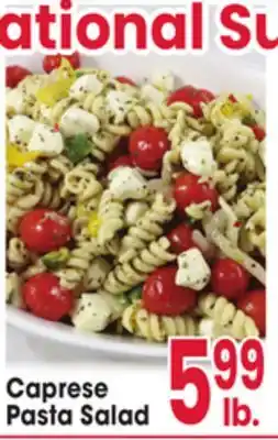 Jewel-Osco Caprese Pasta Salad offer