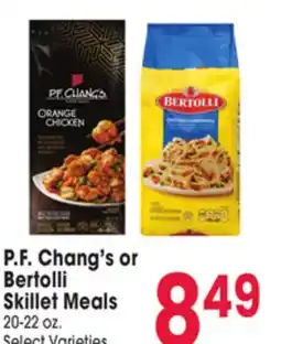 Jewel-Osco P.F. Chang's or Bertolli Skillet Meals offer