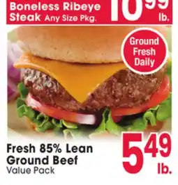 Jewel-Osco Fresh 85% Lean Ground Beef offer