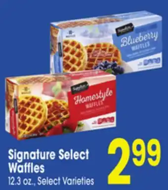 Jewel-Osco Signature Select Waffles offer