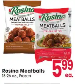 Jewel-Osco Rosina Meatballs offer