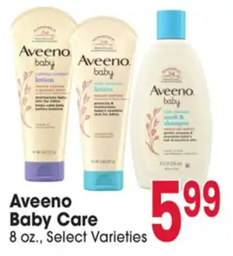 Jewel-Osco Aveeno Baby Care offer