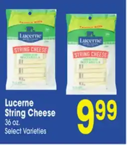 Jewel-Osco Lucerne String Cheese offer