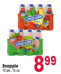Jewel-Osco Snapple offer