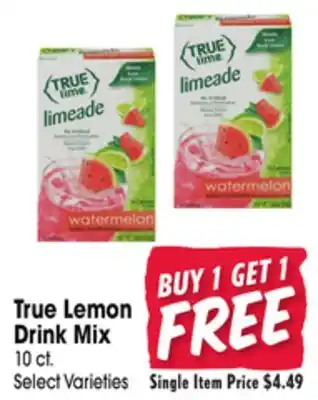 Jewel-Osco True Lemon Drink Mix offer