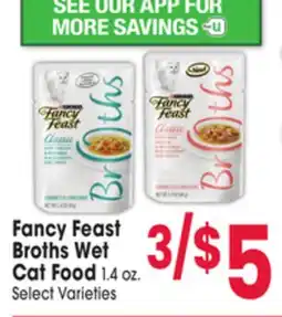 Jewel-Osco Fancy Feast Broths Wet Cat Food offer