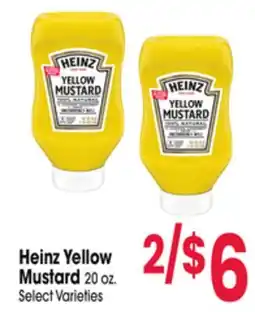Jewel-Osco Heinz Yellow Mustard offer