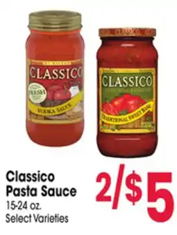 Jewel-Osco Classico Pasta Sauce offer