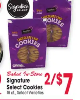 Jewel-Osco Signature Select Cookies offer