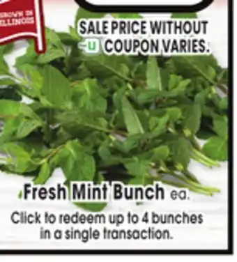 Jewel-Osco Fresh Mint Bunch offer