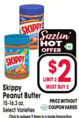 Jewel-Osco Skippy Peanut Butter offer