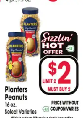 Jewel-Osco Planters Peanuts offer