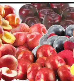 Jewel-Osco Red, Black, or Mottled Pluots, or Black Plums offer