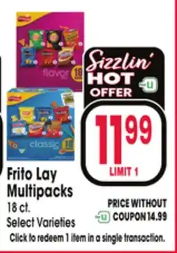 Jewel-Osco Frito Lay Multipacks offer