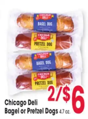 Jewel-Osco Chicago Deli Bagel or Pretzel Dogs offer