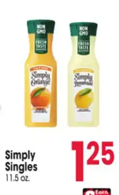 Jewel-Osco Simply Singles offer