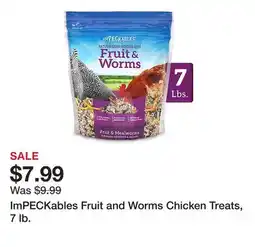 Tractor Supply Company ImPECKables Fruit and Worms Chicken Treats, 7 lb offer