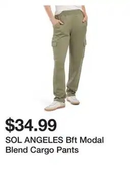 Marshalls SOL ANGELES Bft Modal Blend Cargo Pants offer